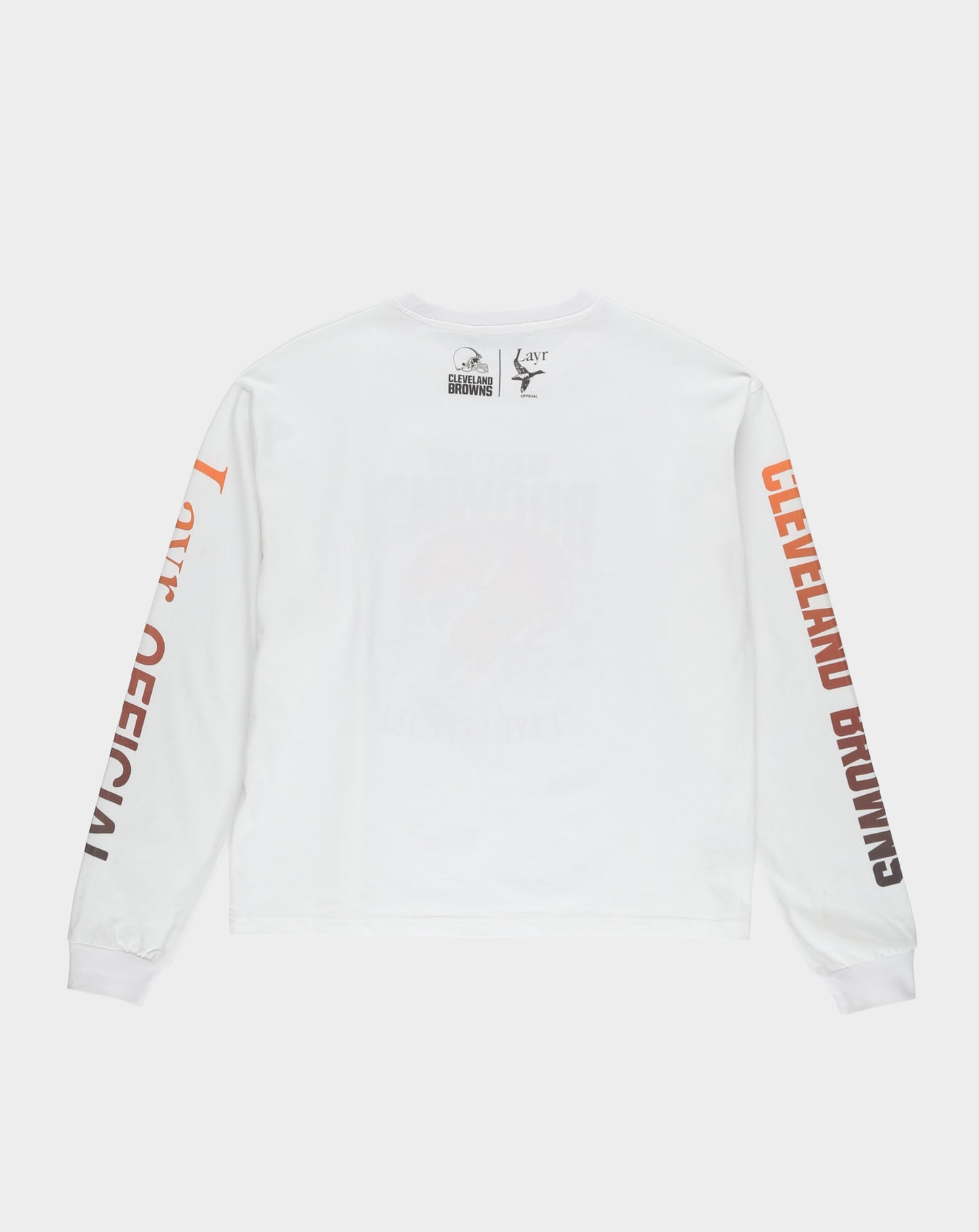 Layr Official x Browns Long Sleeve Helmet Tee