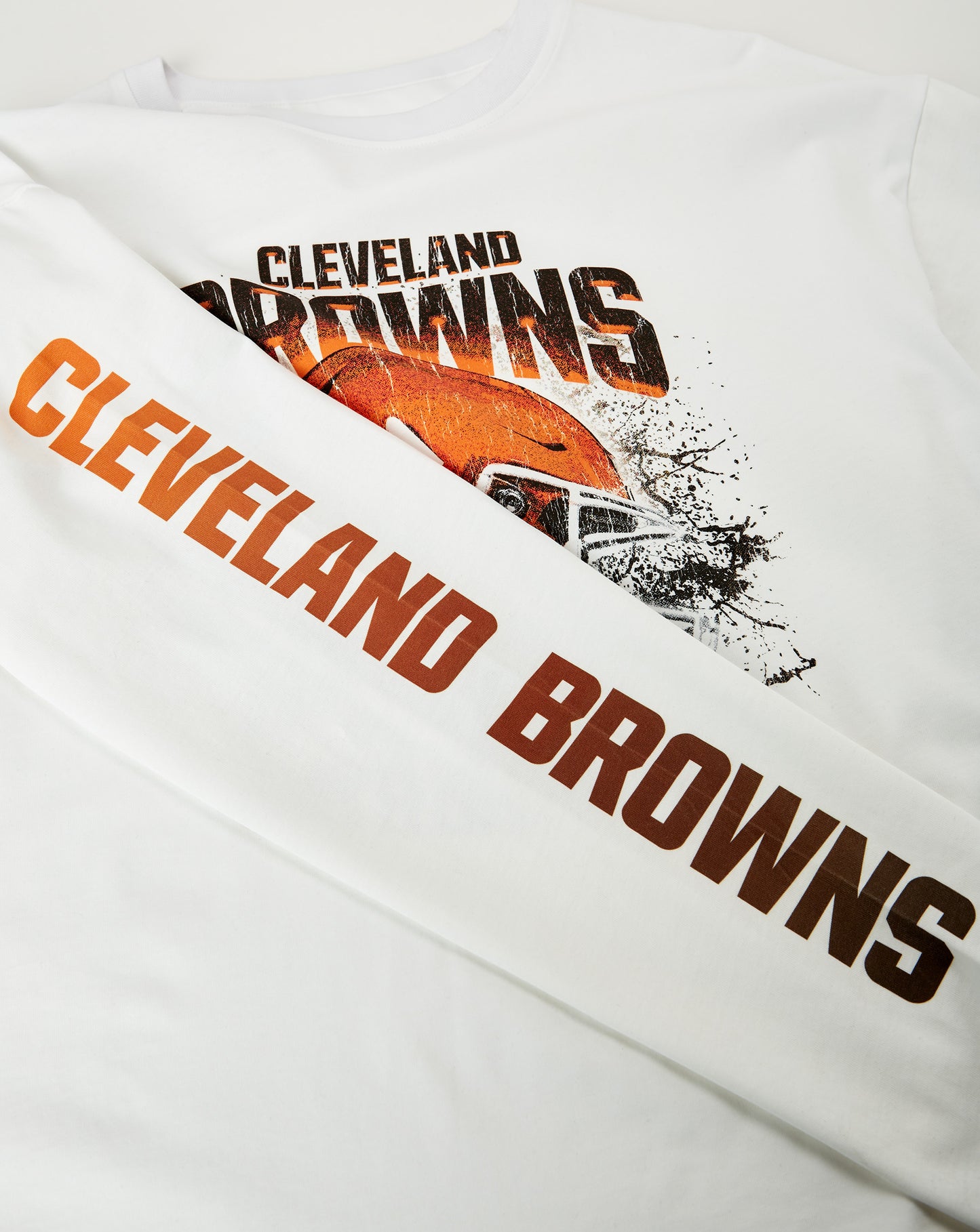 Layr Official x Browns Long Sleeve Helmet Tee