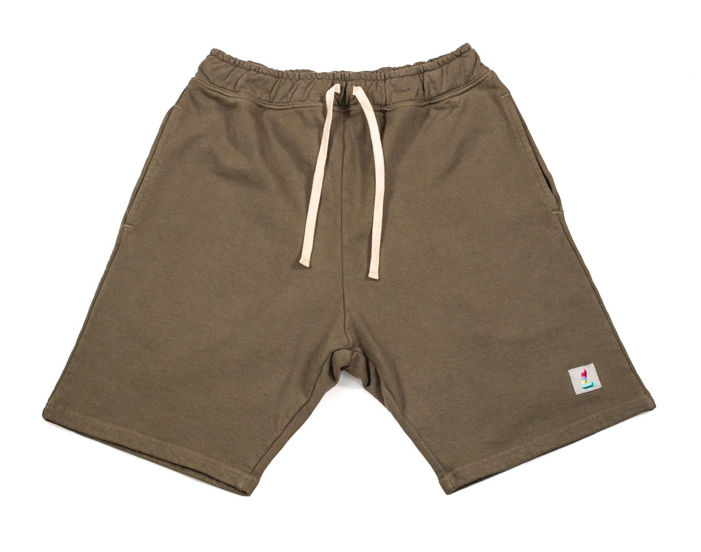Work Patch Shorts, Olive - Layr Official