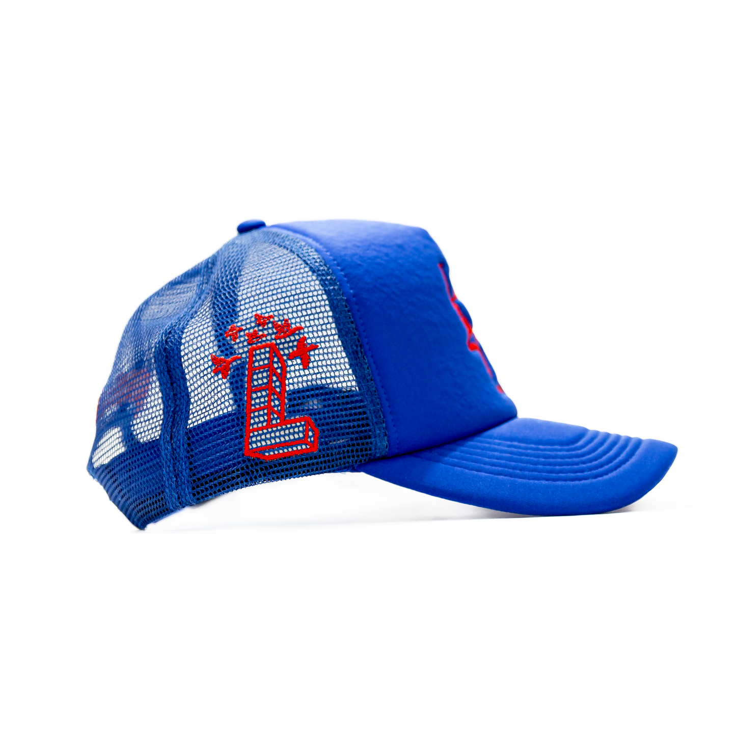 Flying Duck Trucker, Royal Blue/Red - Layr Official